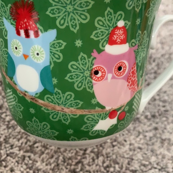 Owls Holiday Collection Tea Cup & Saucer Set - Picture 7 of 13